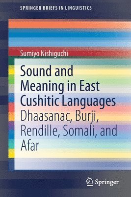 Sound and Meaning in East Cushitic Languages (häftad)