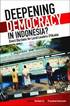 Deepening Democracy in Indonesia?