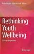 Rethinking Youth Wellbeing