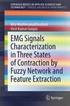 EMG Signals Characterization in Three States of Contraction by Fuzzy Network and Feature Extraction