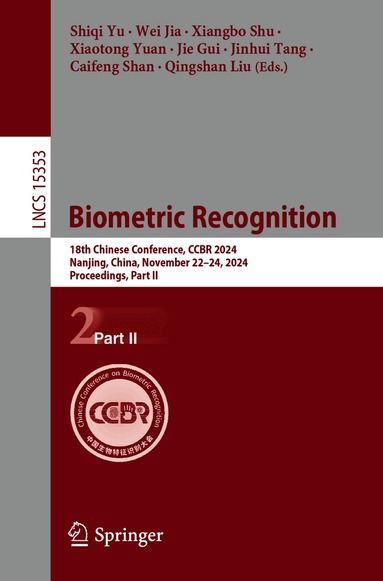 Biometric Recognition (h�ftad)