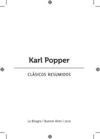 Clásicos Resumidos: Popper (häftad)