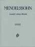 Mendelssohn Bartholdy, Felix - Klavierwerke, Band III - Lieder ohne Worte