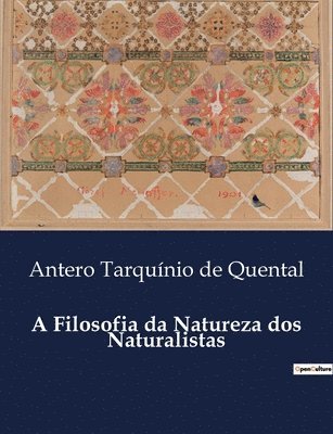 Filosofia da Natureza dos Naturalistas (h�ftad)