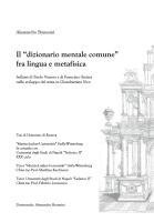 "dizionario mentale comune" fra lingua e metafisica (hftad)
