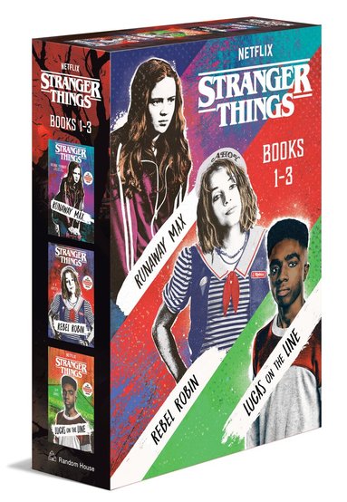 Stranger Things Boxed Set, Books 1-3: Runaway Max, Rebel Robin, and Lucas on the Line (h�ftad)