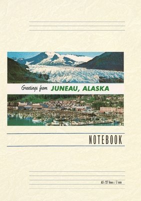 Vintage Lined Notebook Greetings from Juneau (inbunden)