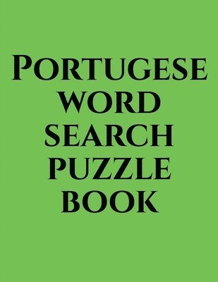 Portugese word search puzzle book (häftad)