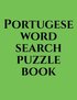 Portugese word search puzzle book