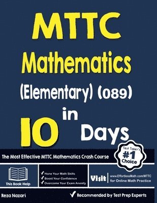 MTTC Mathematics (Elementary) (089) in 10 Days (häftad)