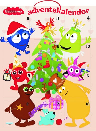 Babblarna Adventskalender (inbunden)