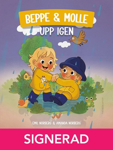 SIGNERAD - Beppe & Molle - Upp igen (hftad)