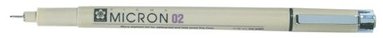 Sakura Pigma Micron Fineliner 02 0.3 mm Black