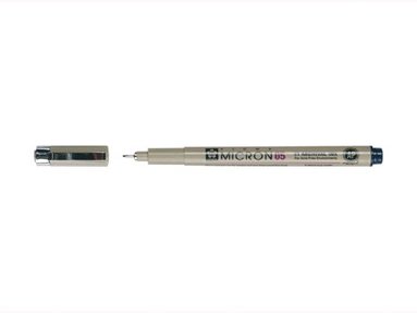 Tuschpenna Pigma Micron 05 bl&aring;svart