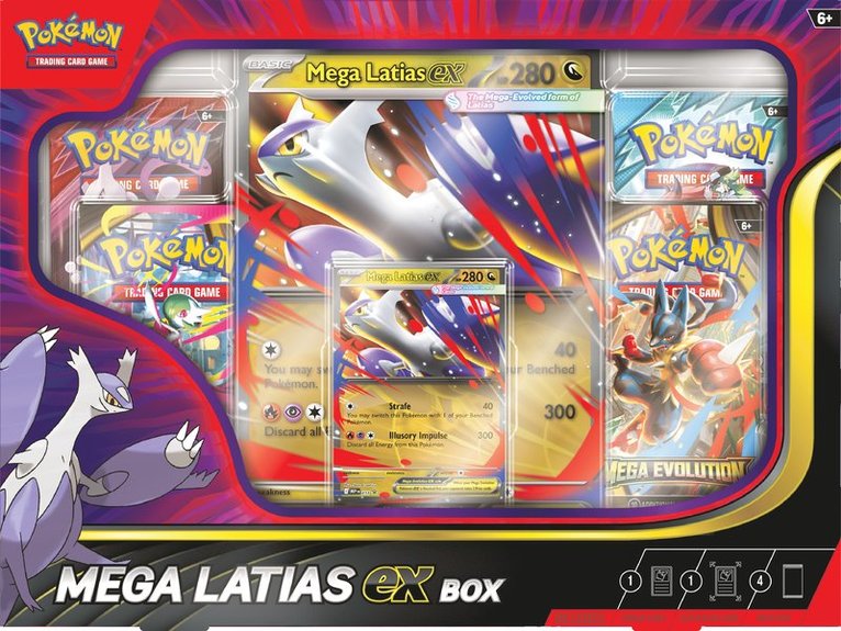 Pokémon EX Mega Latias box, Övrigt
