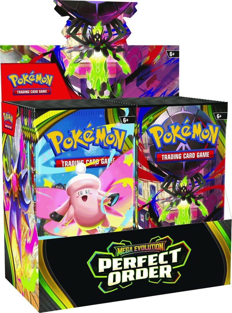 Pokémon Mega Evolution Perfect Order ME03 Booster, Övrigt