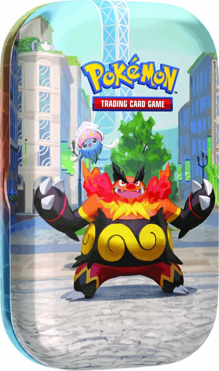 Plåtlåda Pokémon TCG Lumiose City Mini Tin, Övrigt
