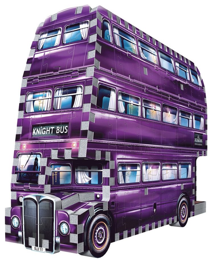 3D-pussel 280 bitar Harry Potter The Knight Bus, Övrigt
