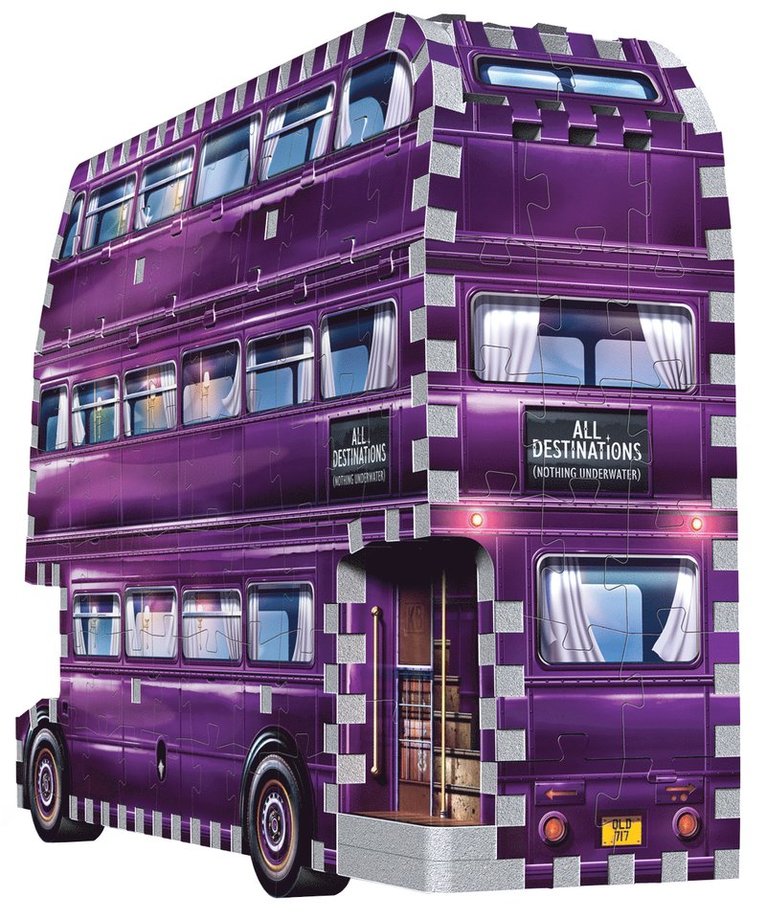 3D-pussel 280 bitar Harry Potter The Knight Bus, Övrigt