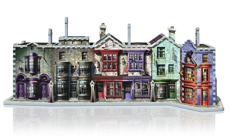 3D-pussel 450 bitar Harry Potter Diagon Alley, Övrigt