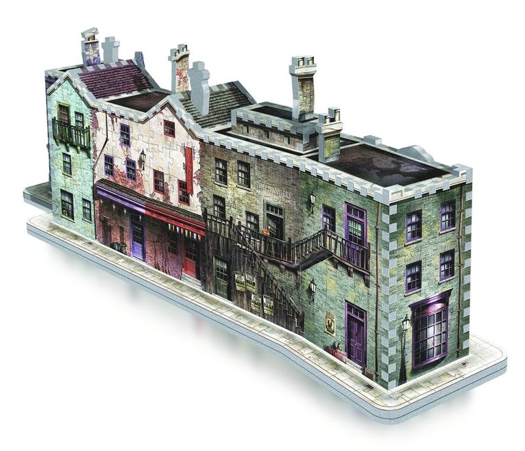 3D-pussel 450 bitar Harry Potter Diagon Alley, Övrigt