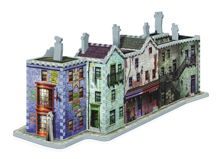 3D-pussel 450 bitar Harry Potter Diagon Alley, Övrigt