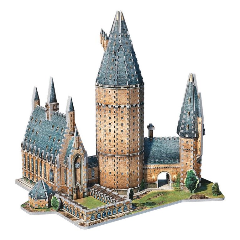 3D-pussel 850 bitar Harry Potter Hogwarts Great Hall, Övrigt