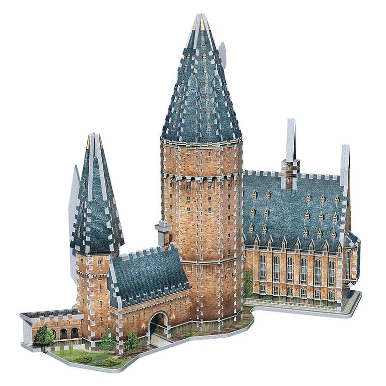 3D-pussel 850 bitar Harry Potter Hogwarts Great Hall, Övrigt