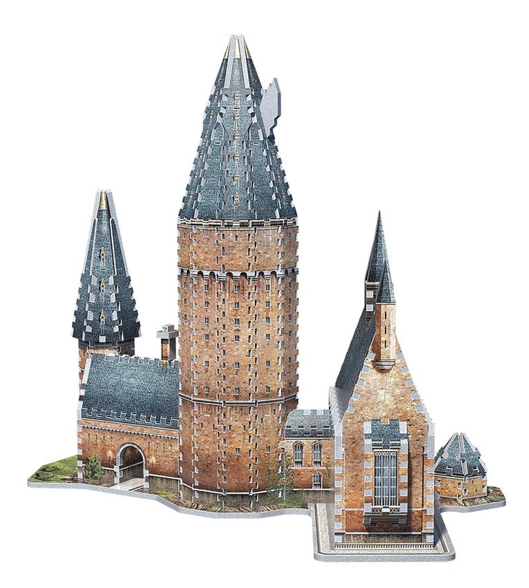 3D-pussel 850 bitar Harry Potter Hogwarts Great Hall, Övrigt