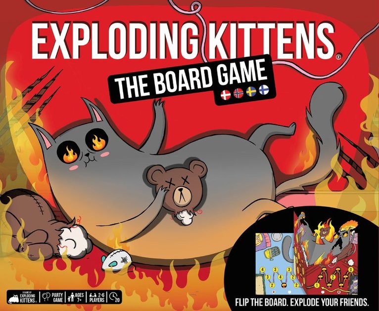 Exploding Kittens The Board Game (Nordic), Övrigt