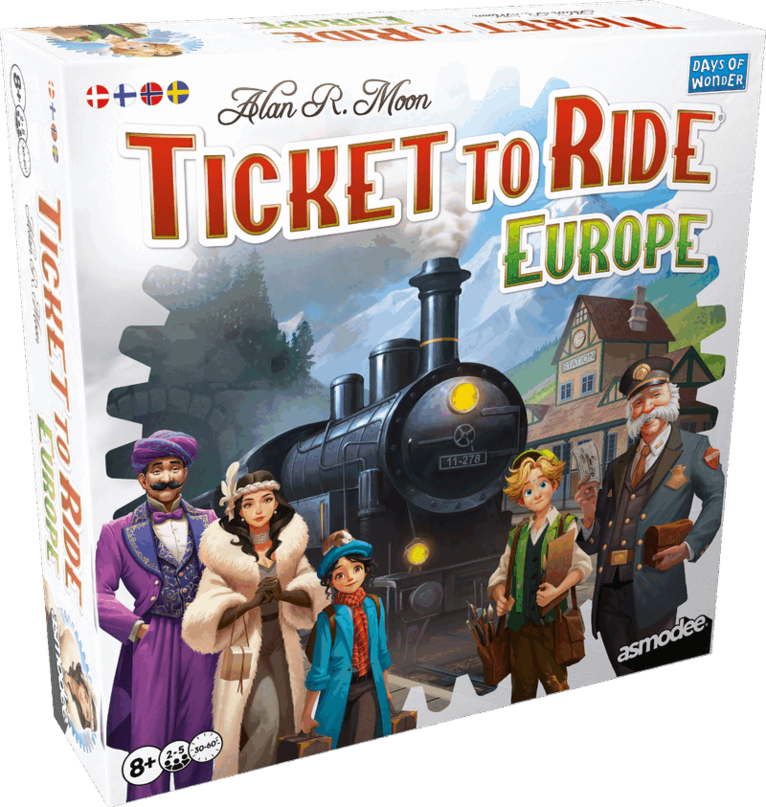Ticket to ride Europe Refresh (Nordic), Övrigt