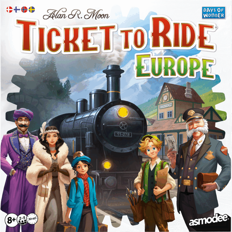 Ticket to ride Europe Refresh (Nordic), Övrigt