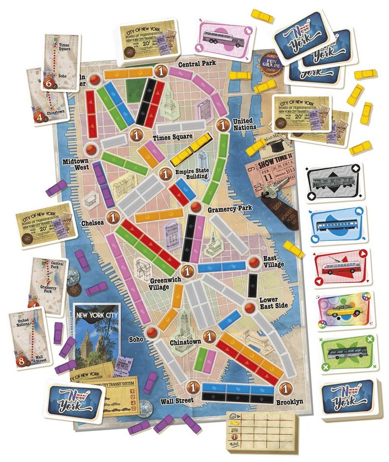 Ticket To Ride - New York, Övrigt