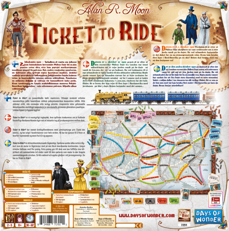 Ticket To Ride - USA, Övrigt
