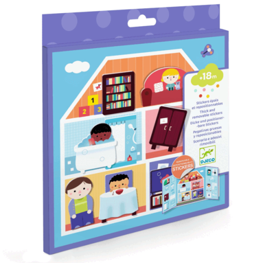 Stickers Möblera Huset Djeco