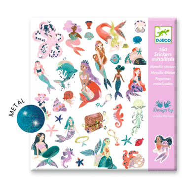 Stickers - Sparkly Mermaids