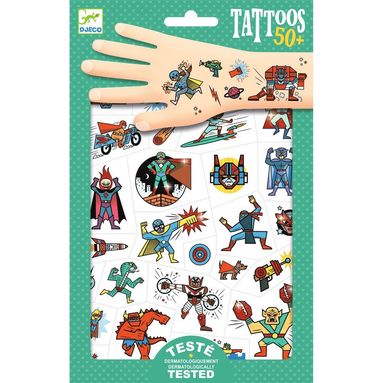 Tatueringar Superhjältar, Övrigt