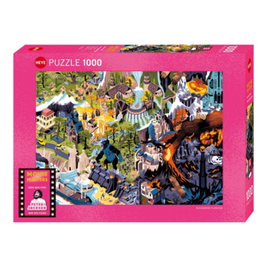 Pussel 1000 bitar - Movie Masters Peter Jackson Films, Övrigt