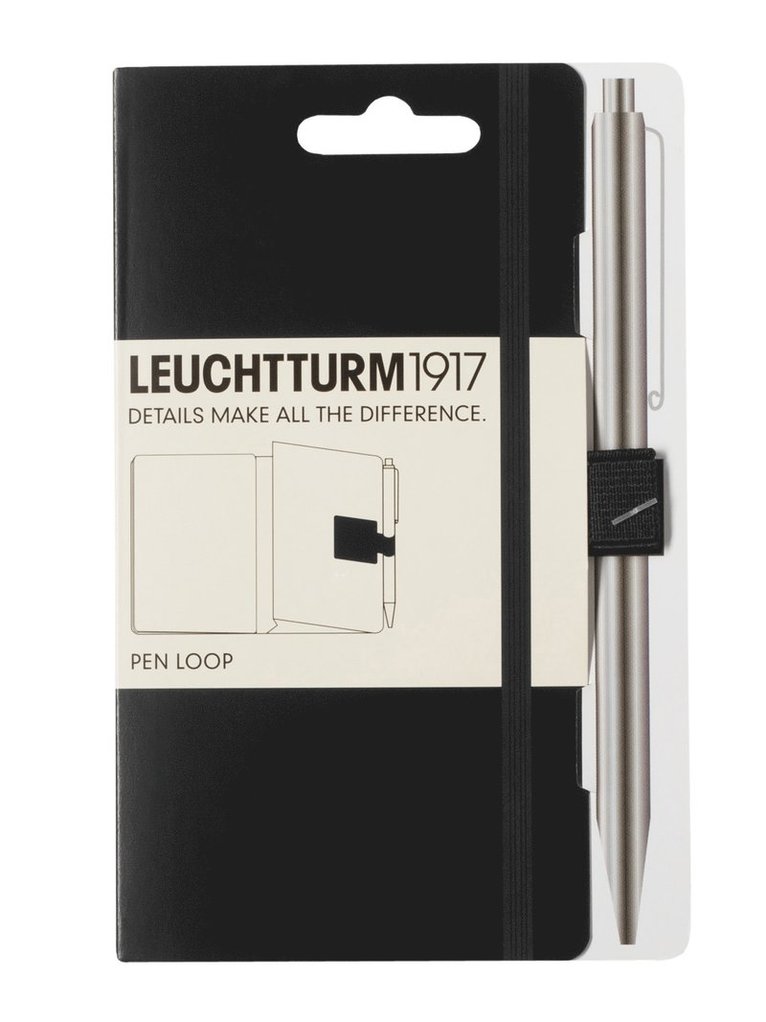 Pennhållare Leuchtturm1917 Pen Loop Black, Övrigt. Tillgänglighet: Tillfälligt slut