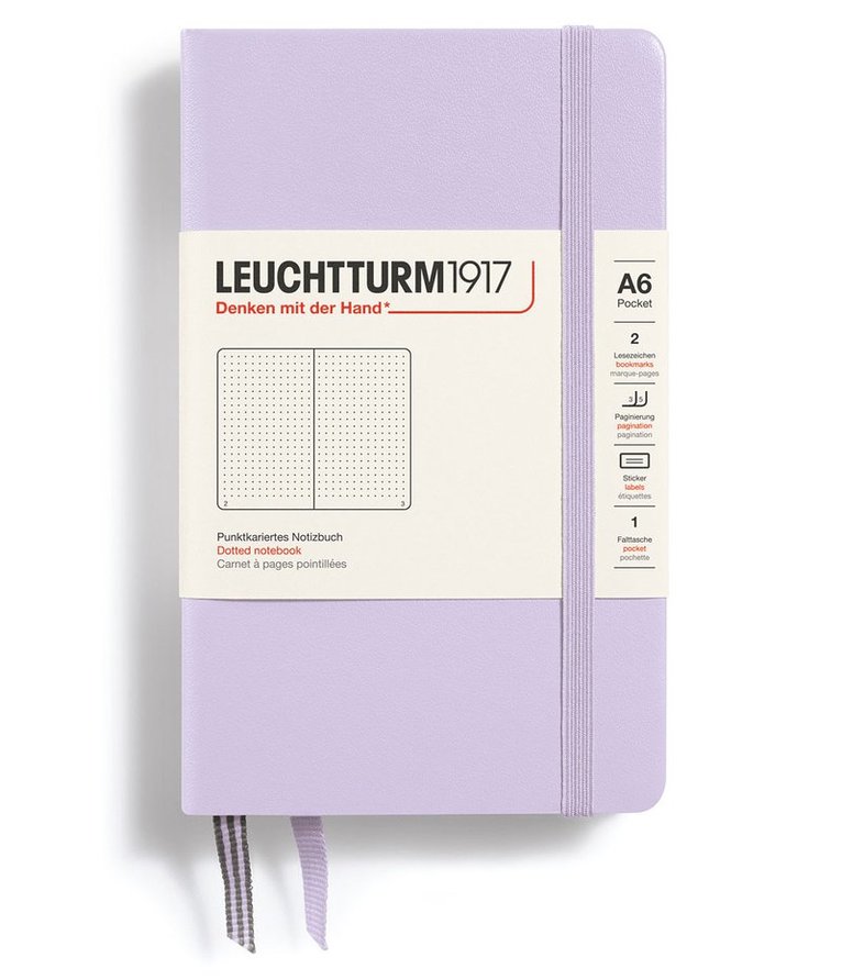 Anteckningsbok A6 Leuchtturm1917 dotted Lilac, Övrigt. Tillgänglighet: Lägg i varukorg