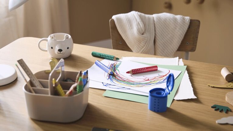 Färgpenna Faber-Castell Grippy 3-in-1 XXL 4 färger, Övrigt