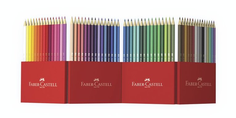Färgpenna Faber-Castell 60 färger bas pastell, neon & metallic, Övrigt