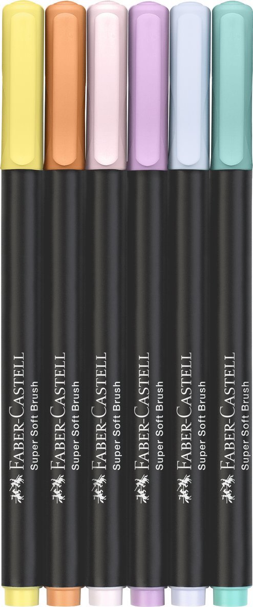Penselpenna Faber-Castell Black Edition set pastel 6-pack, Övrigt