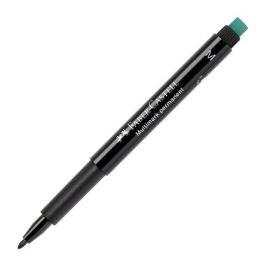 Märkpenna Faber-Castell Multimark OH Medium svart