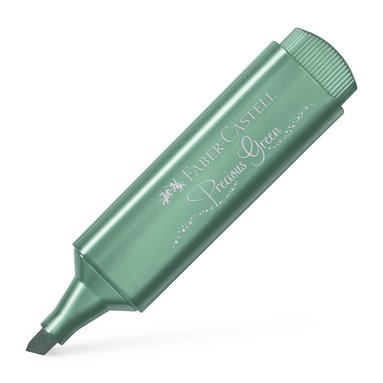 &Ouml;verstrykningspenna Faber-Castell Textliner 46 Metallic gr&ouml;n