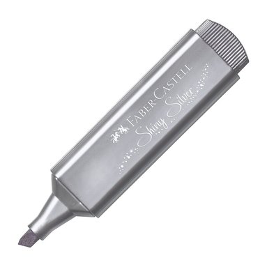 Överstrykningspenna Faber-Castell Textliner 46 Metallic silver
