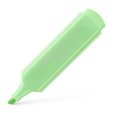 &Ouml;verstrykningspenna Faber-Castell Textliner 46 Pastel ljusgr&ouml;n