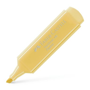 &Ouml;verstrykningspenna Faber-Castell Textliner 46 Pastel vanilj