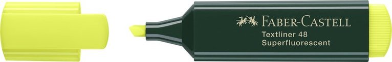 Överstrykningspenna Faber-Castell Textliner 48 gul, Övrigt