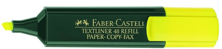 Överstrykningspenna Faber-Castell Textliner 48 gul, Övrigt